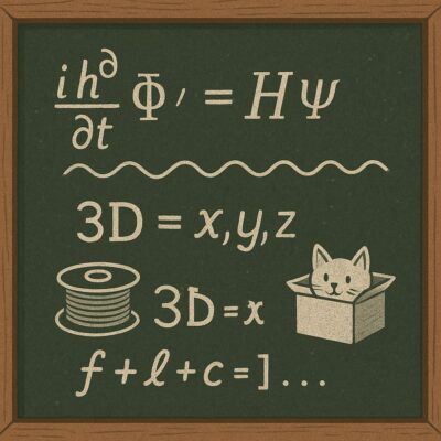 Ecuación de Schrödinger e impresión 3D