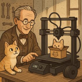 El gato de Schrödinger y la sorpresa en impresión 3D
